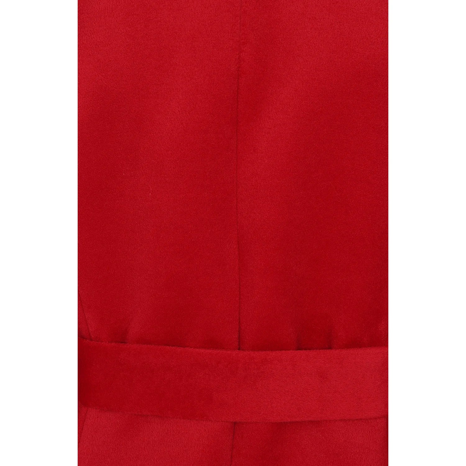 Red Vintage Inspired Classic Swing Coat