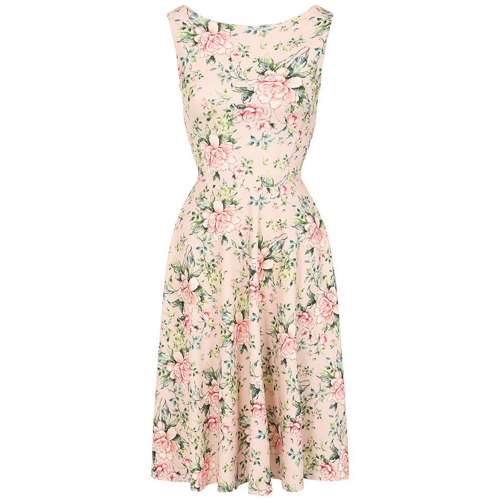 Pretty Dress Company Hepburn 50s Swing Mekko Berry Lila