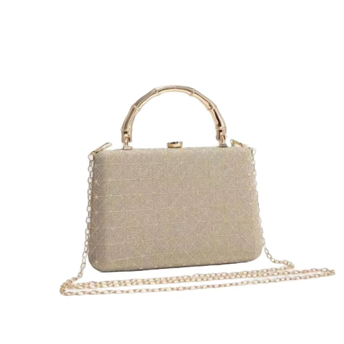 Gold 2025 sparkle handbag