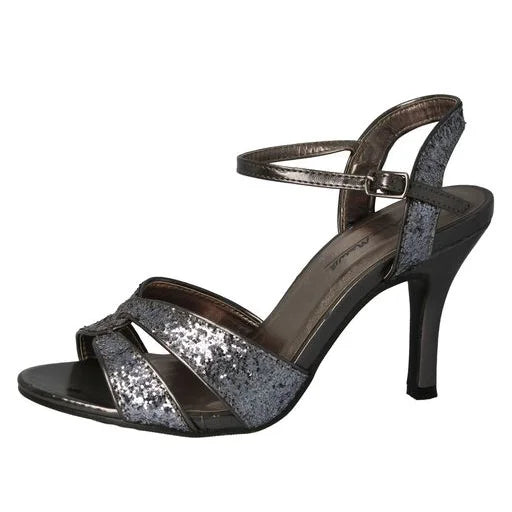 Sparkly black high hot sale heels