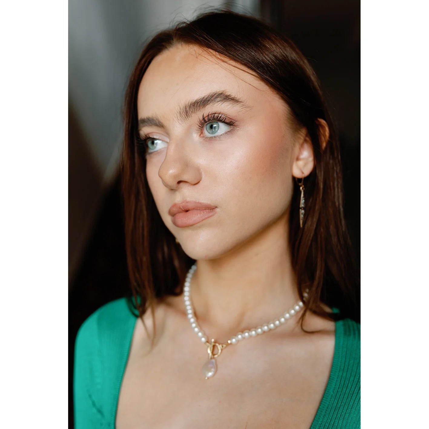 Pearl drop online choker