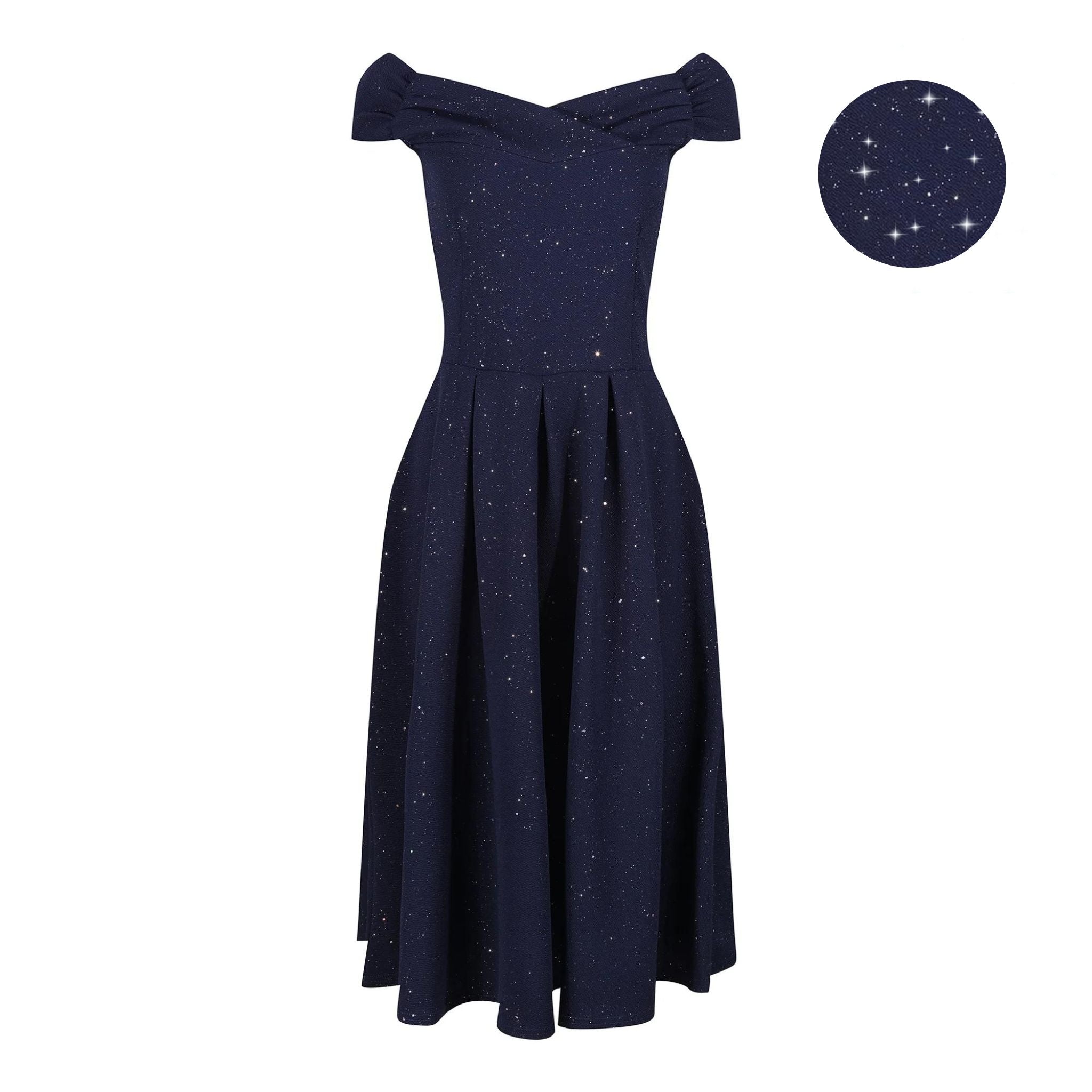 50s off the shoulder dress new arrivals