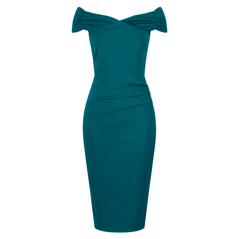 http://prettykittyfashion.co.uk/cdn/shop/files/teal-cap-sleeve-crossover-top-bardot-wiggle-dress-dresses.png?v=1697722405