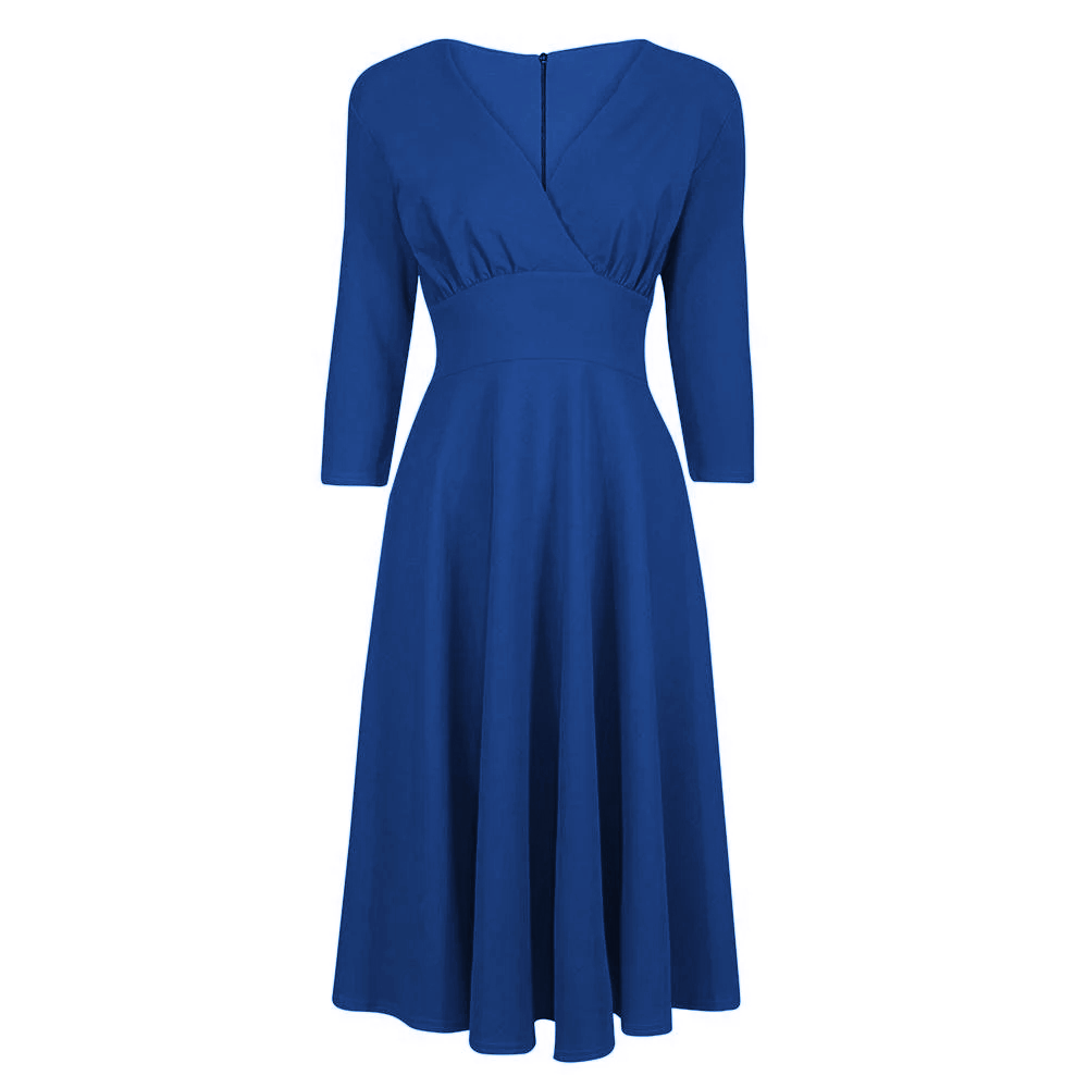 Royal blue hot sale swing dress