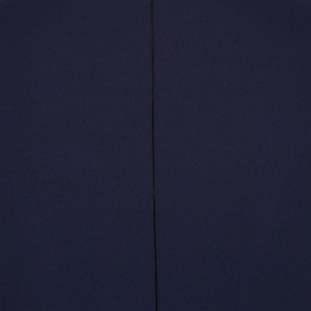 Navy And Cream Luxury Classic Nautical Pencil Dress - Pretty Kitty Fashion