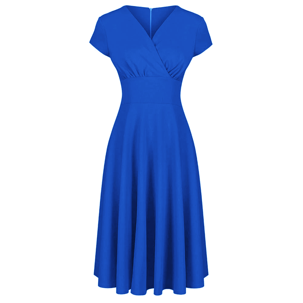 Royal blue outlet vintage dress