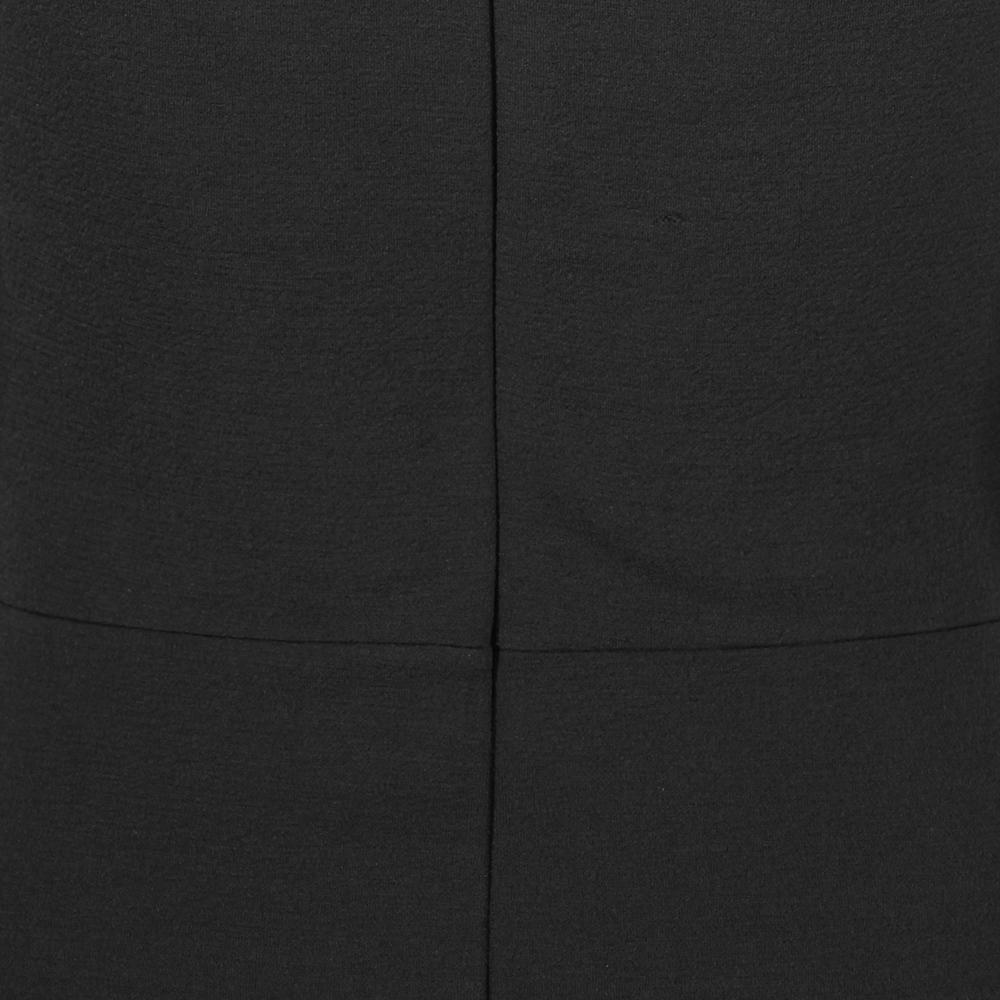 Black Cap Sleeve Crossover Top Bardot Wiggle Dress - Pretty Kitty Fashion