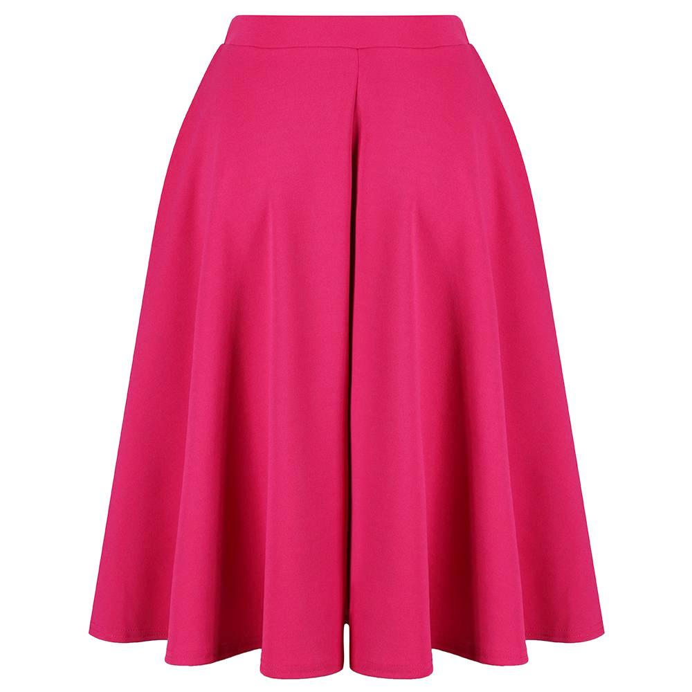 Amaranth 1950s Vintage Rockabilly Swing Skirt - Pretty Kitty Fashion