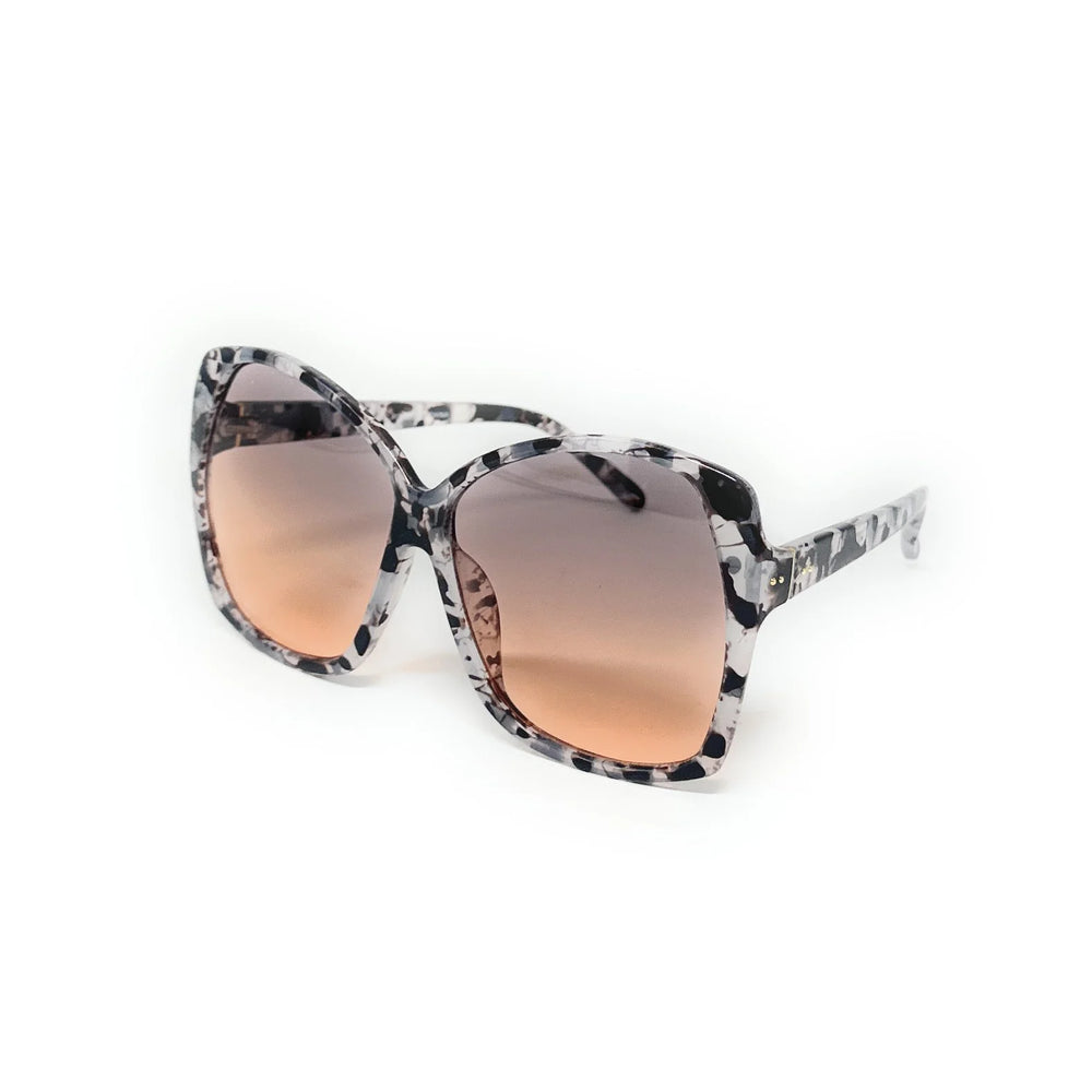 Snakeskin Print 1960s Style Vintage Sunglasses