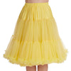EXTRA LONG Full Yellow Net Vintage Rockabilly 50s Petticoat Skirt