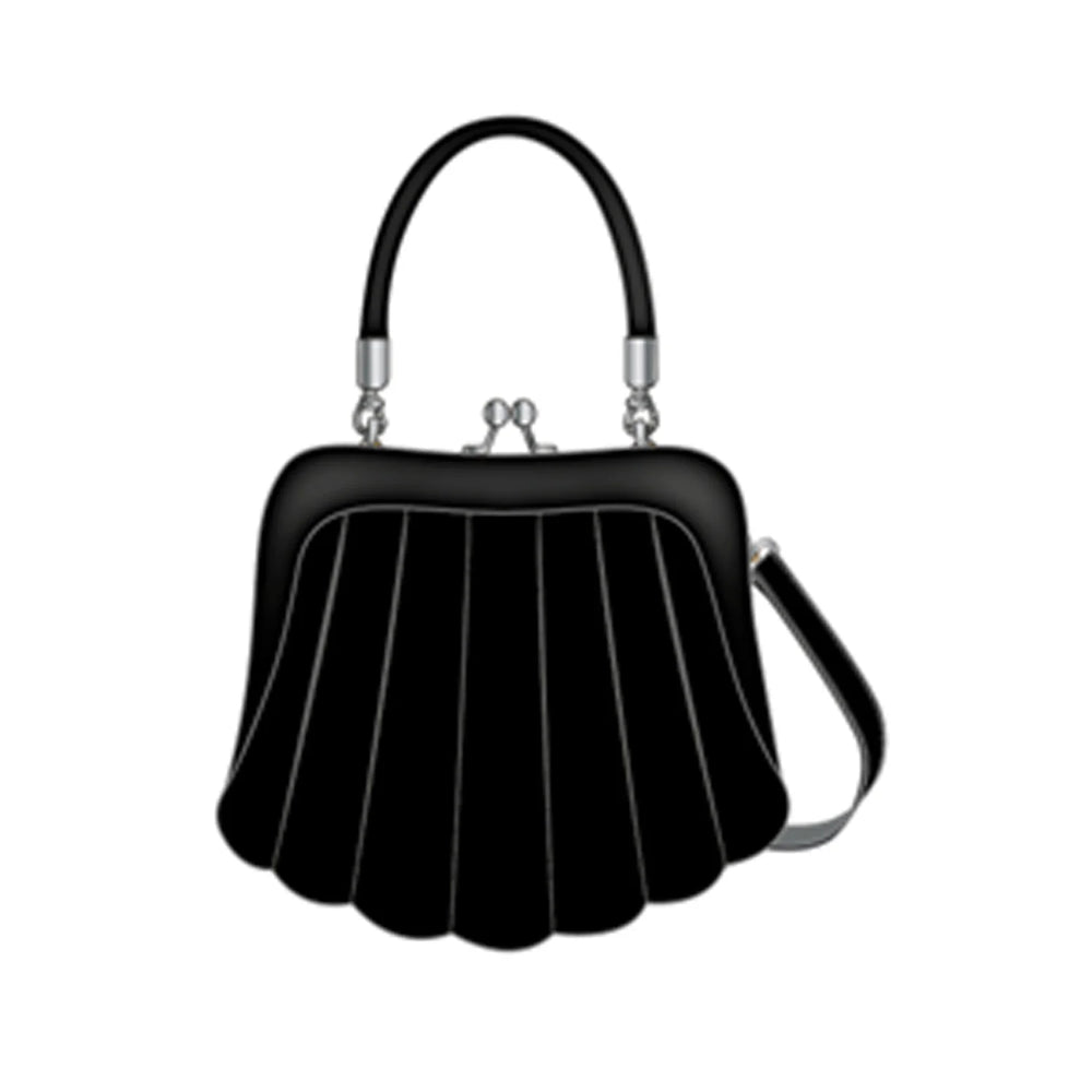 Black Elegant Quilted Handbag