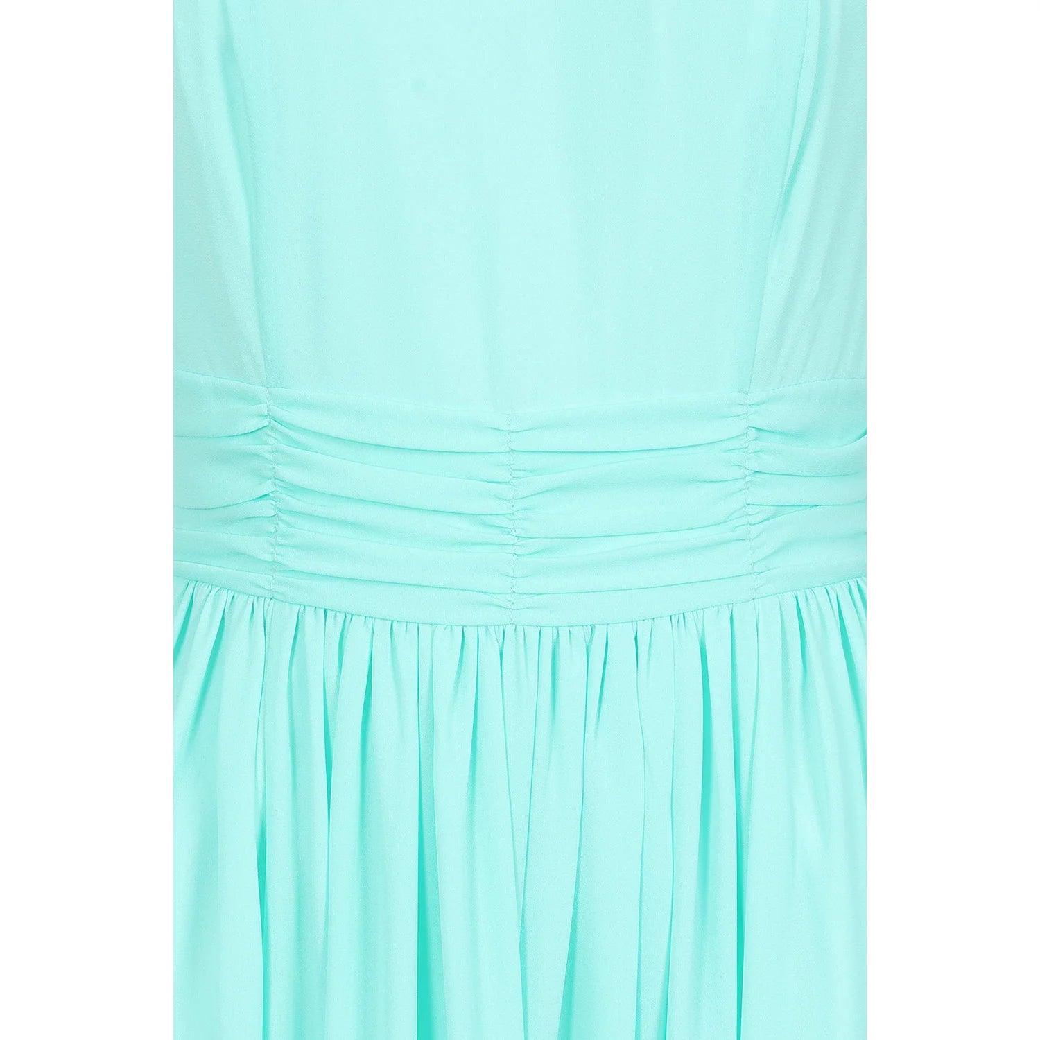 Mint Green Sleeveless Midaxi Cotton Dress