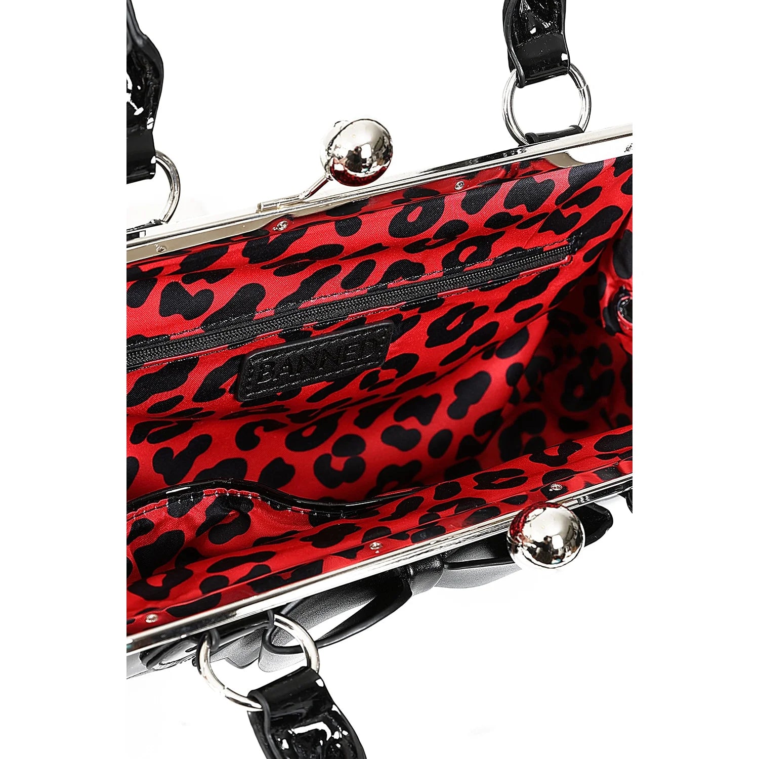 Black Retro Shoulder Strap Handbag