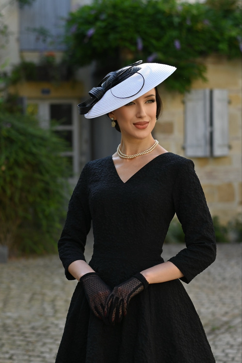 Black Swing Dress With Matching Bolero