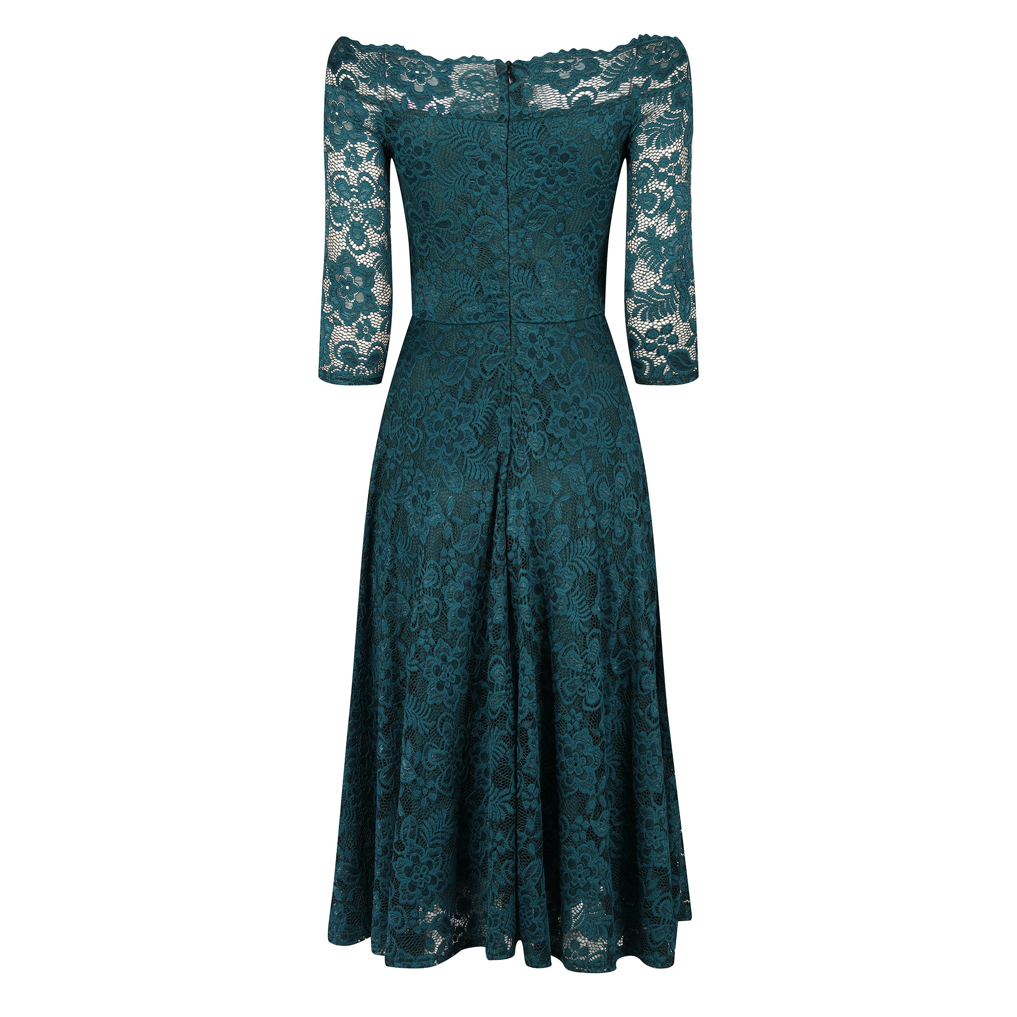 Lace swing dress uk sale