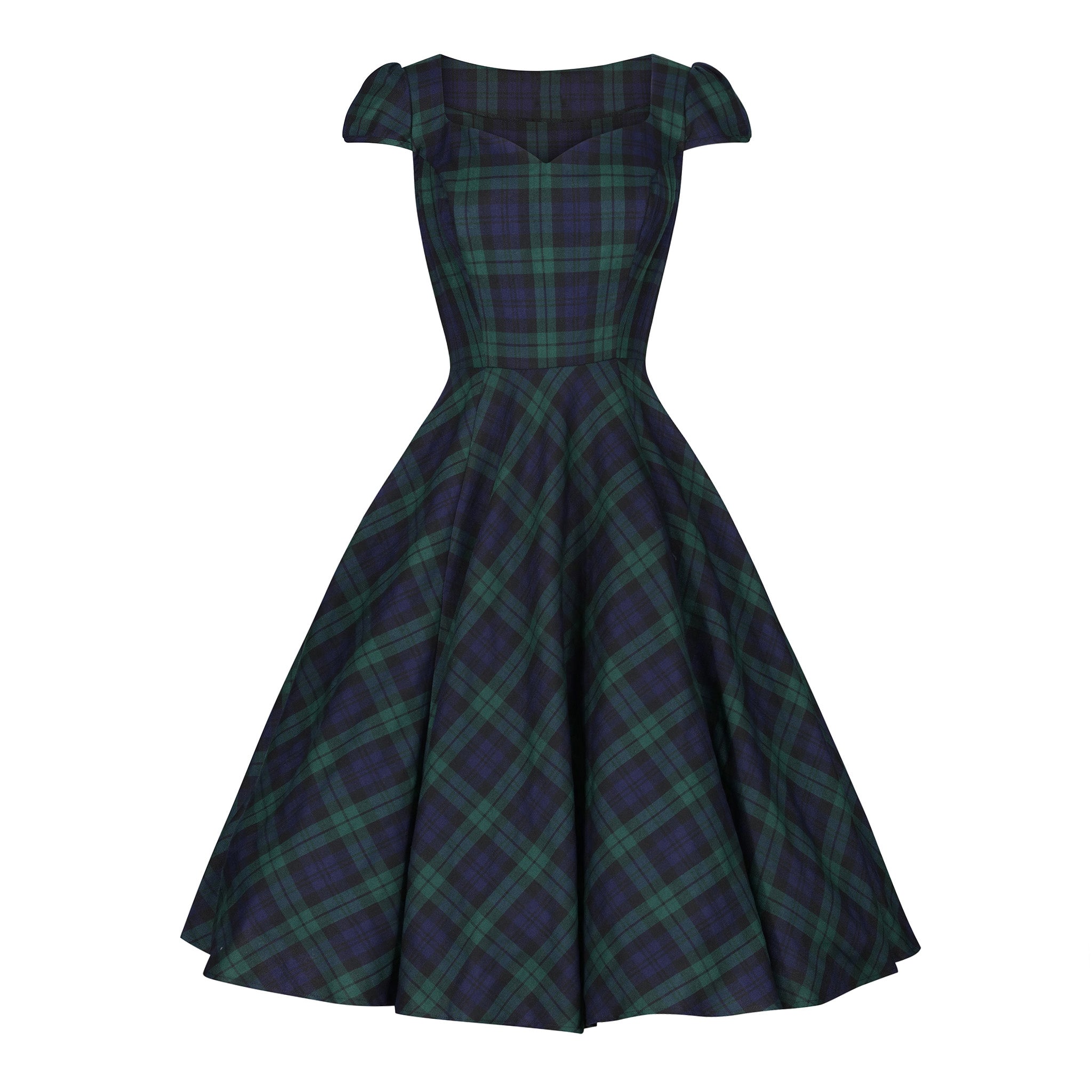 Tartan swing dress sales uk