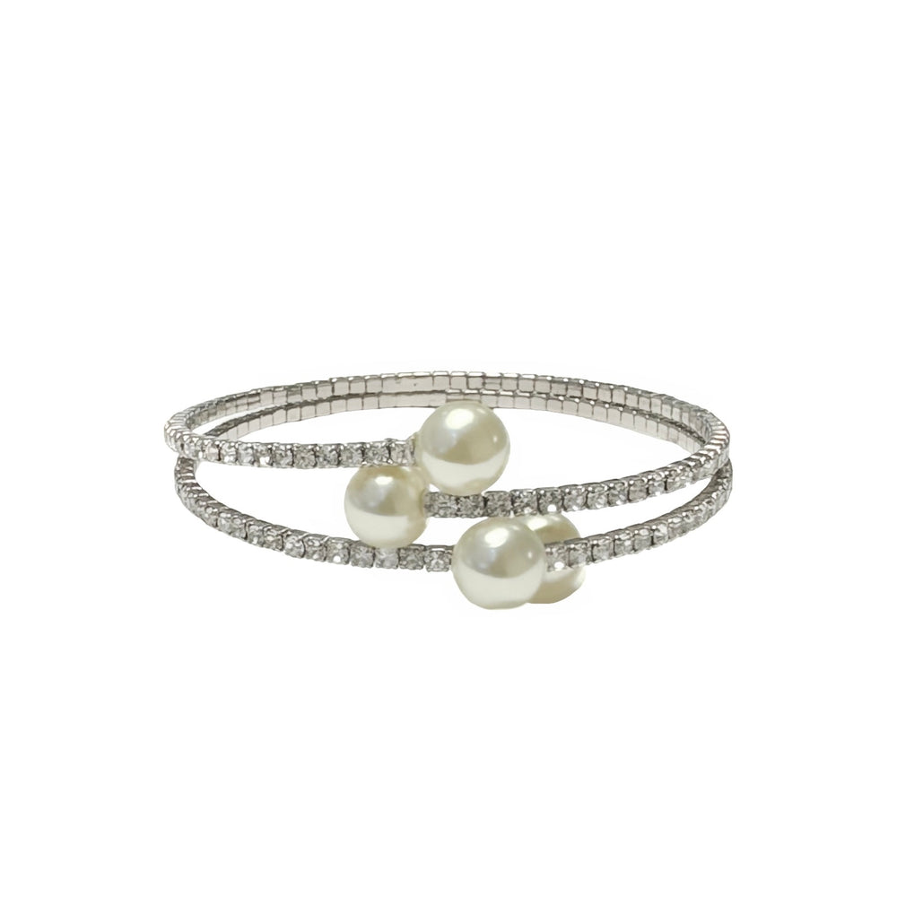 Pearl Elegance Wrap Bracelet