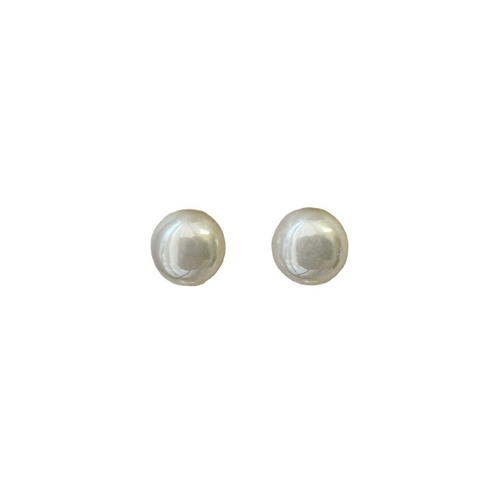 Classic faux pearl earrings