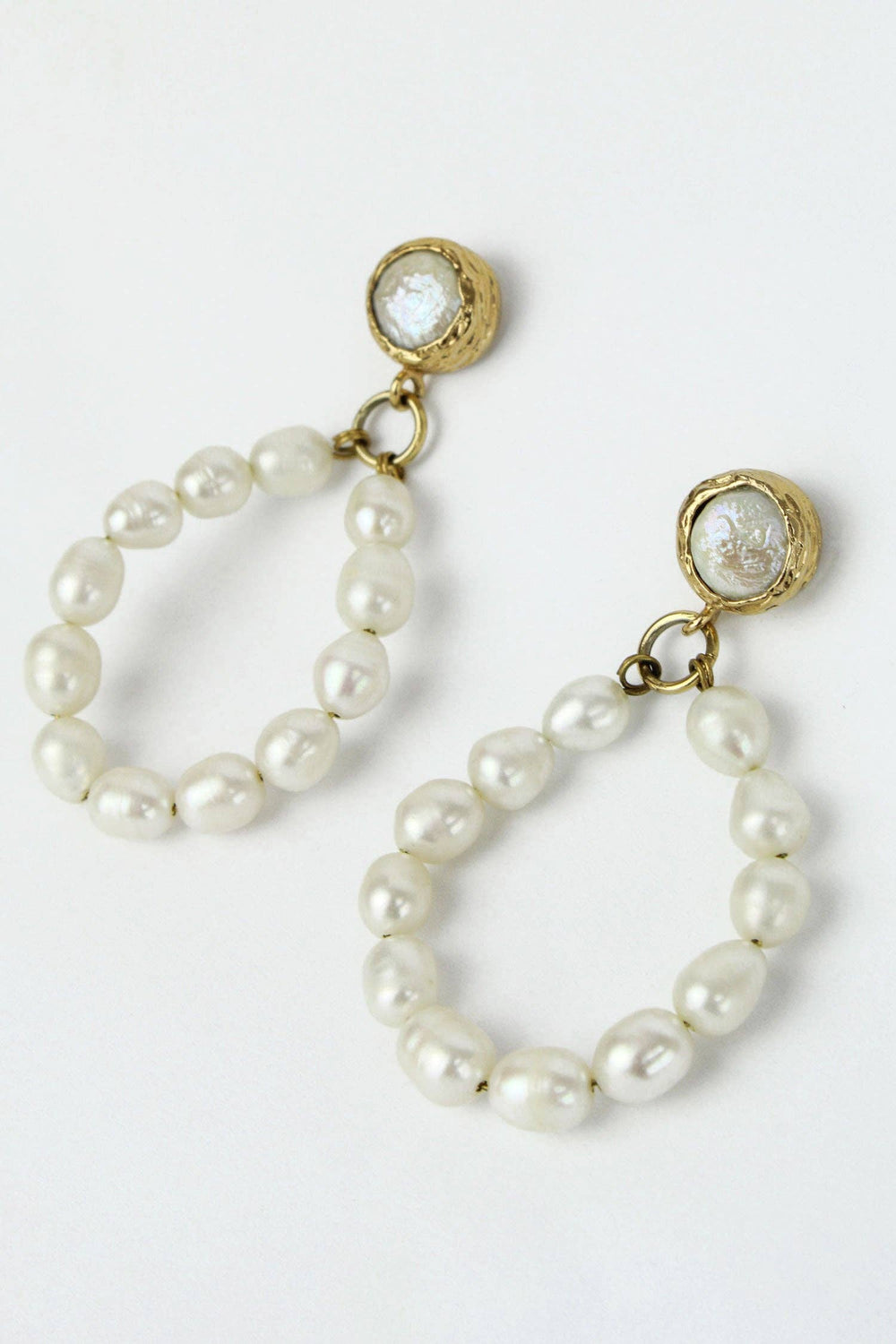 Pearl Teardrop Earrings