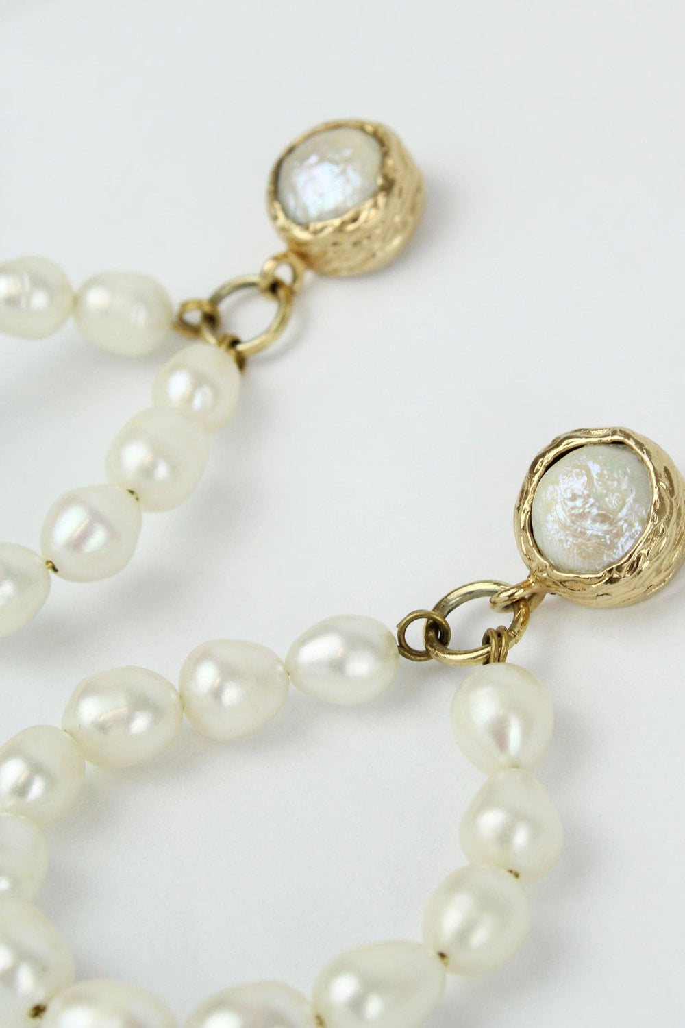 Pearl Teardrop Earrings