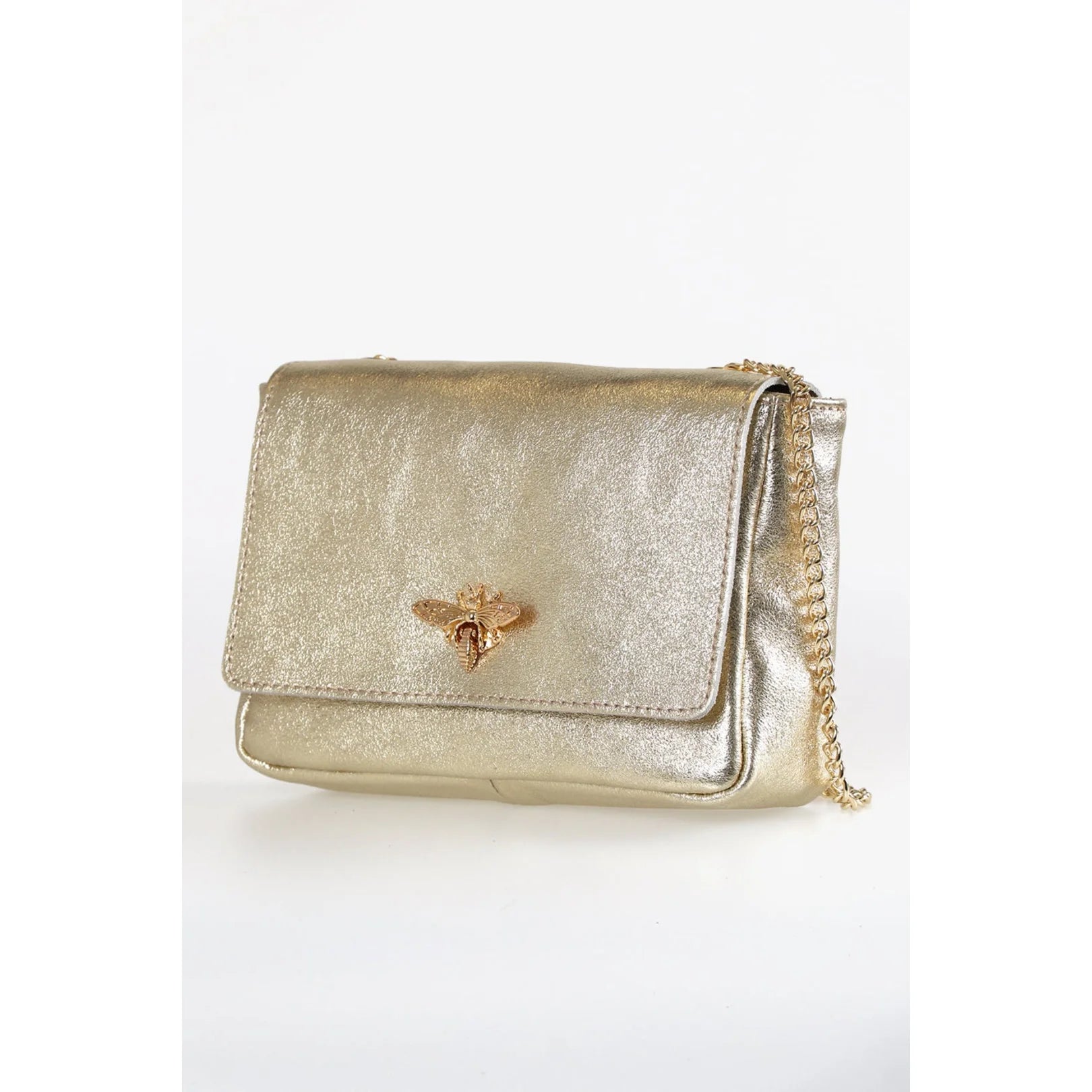 Buy Peora Gold Fabric Clutch Purses Online at Best Prices in India -  JioMart.