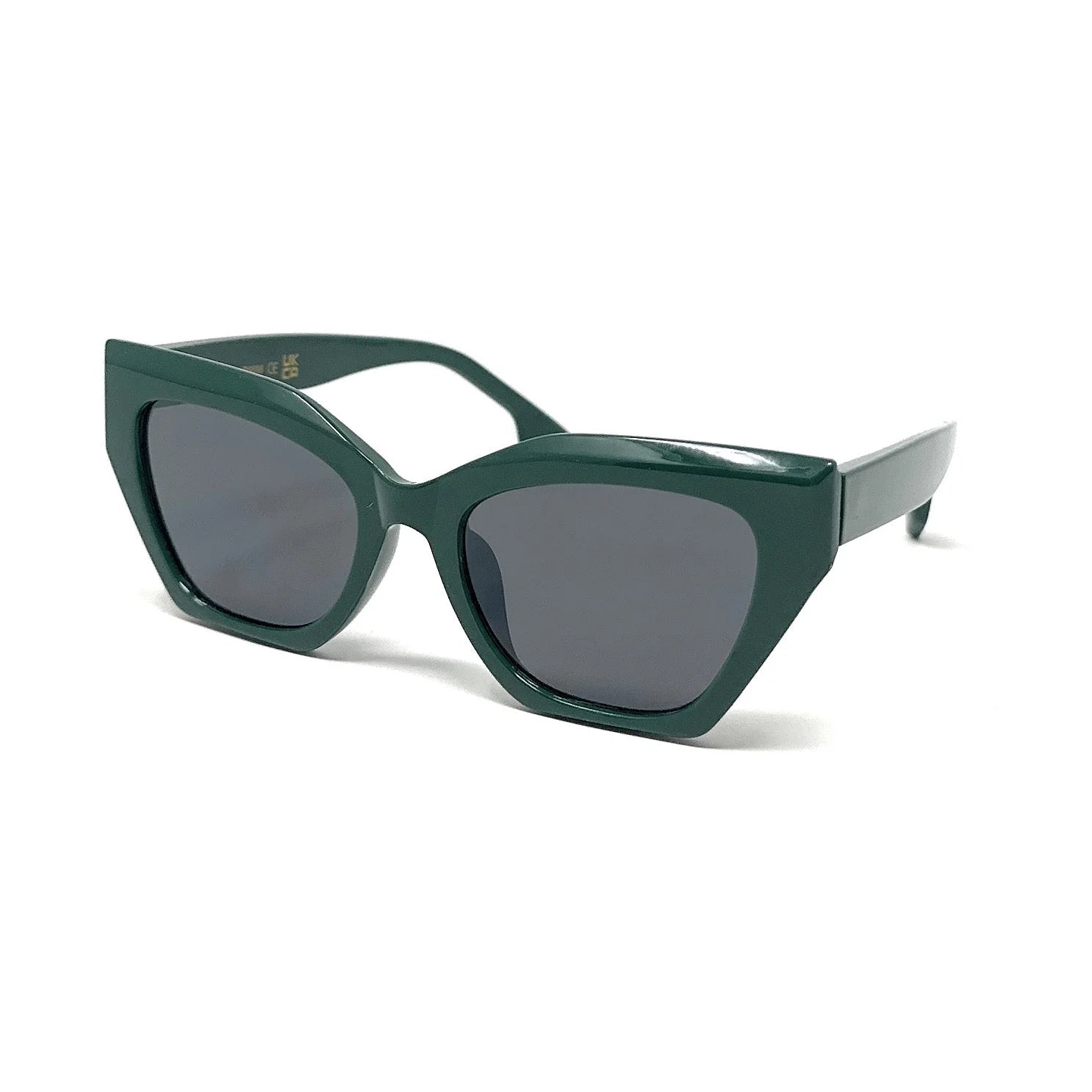 Green 1960s Style Vintage Sunglasses