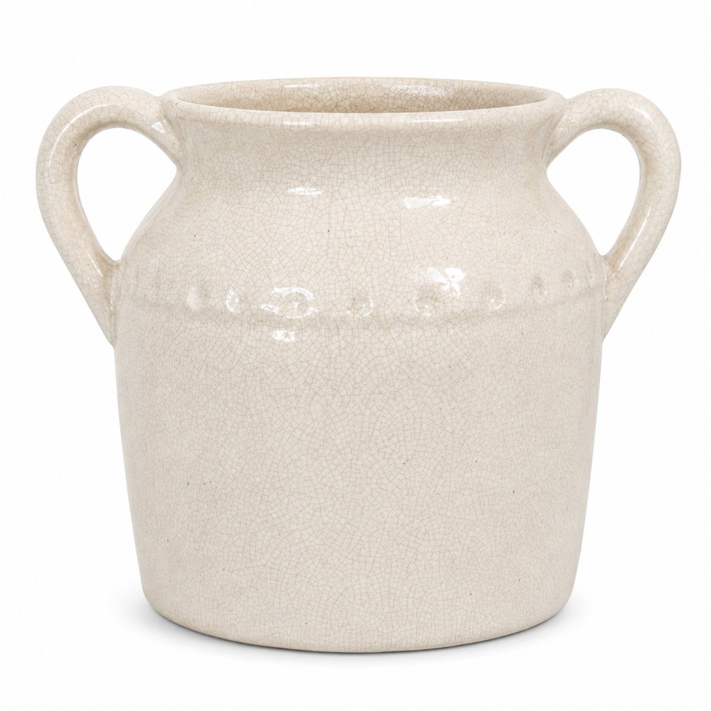 Natural Terracotta Sculptural Vase