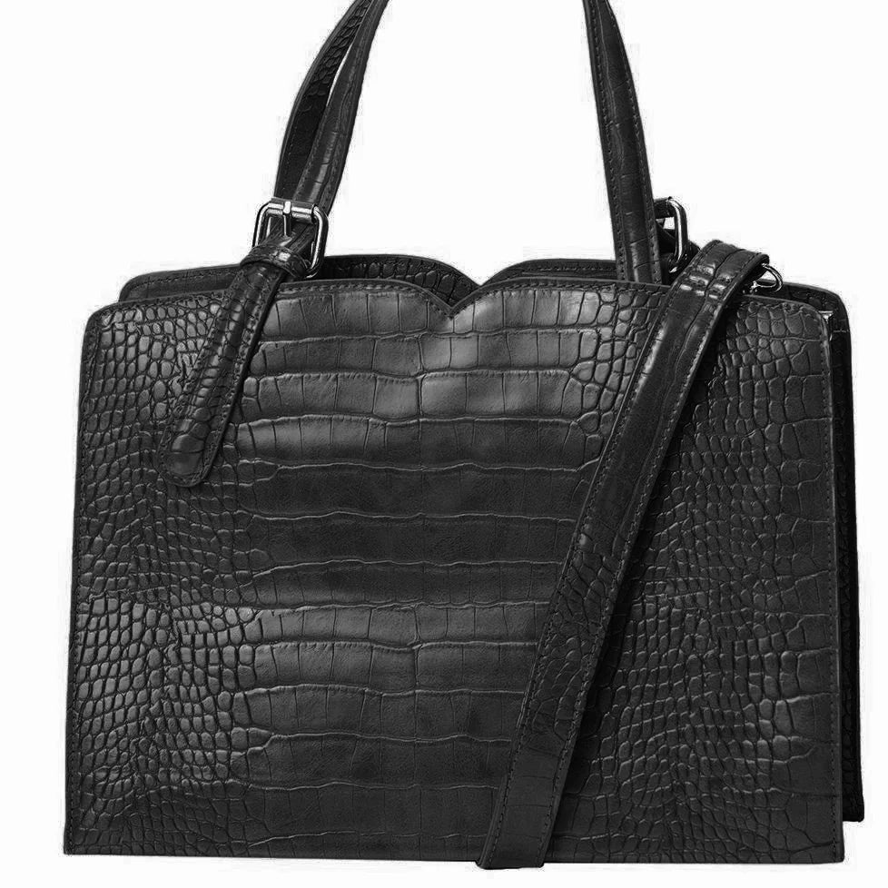 Red Vintage Office Handbag - Pretty Kitty Fashion