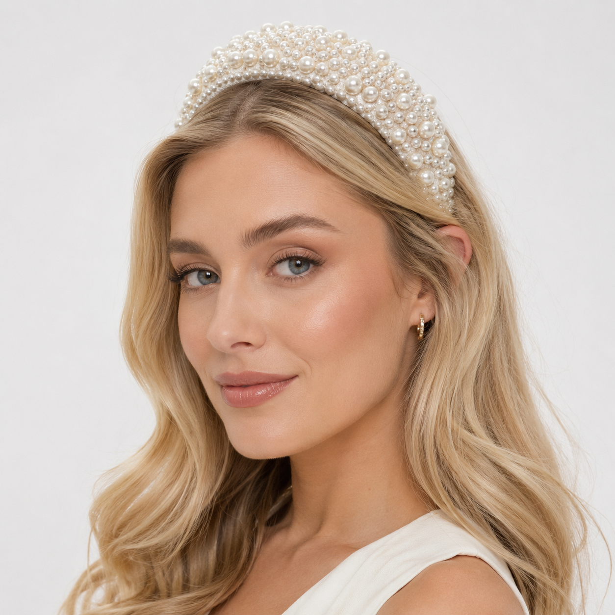 Chunky Faux Pearl Headband