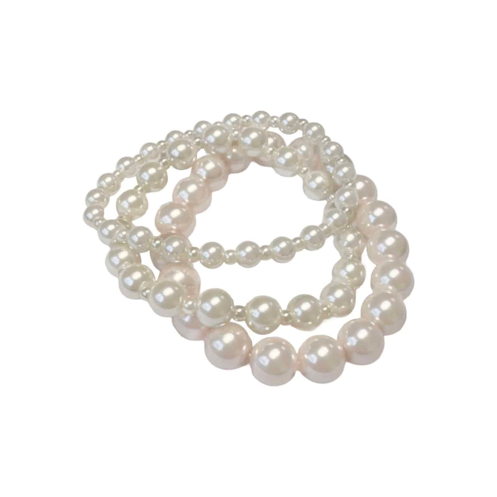 Multi-Layer Faux Pearl Classic Style Bracelet