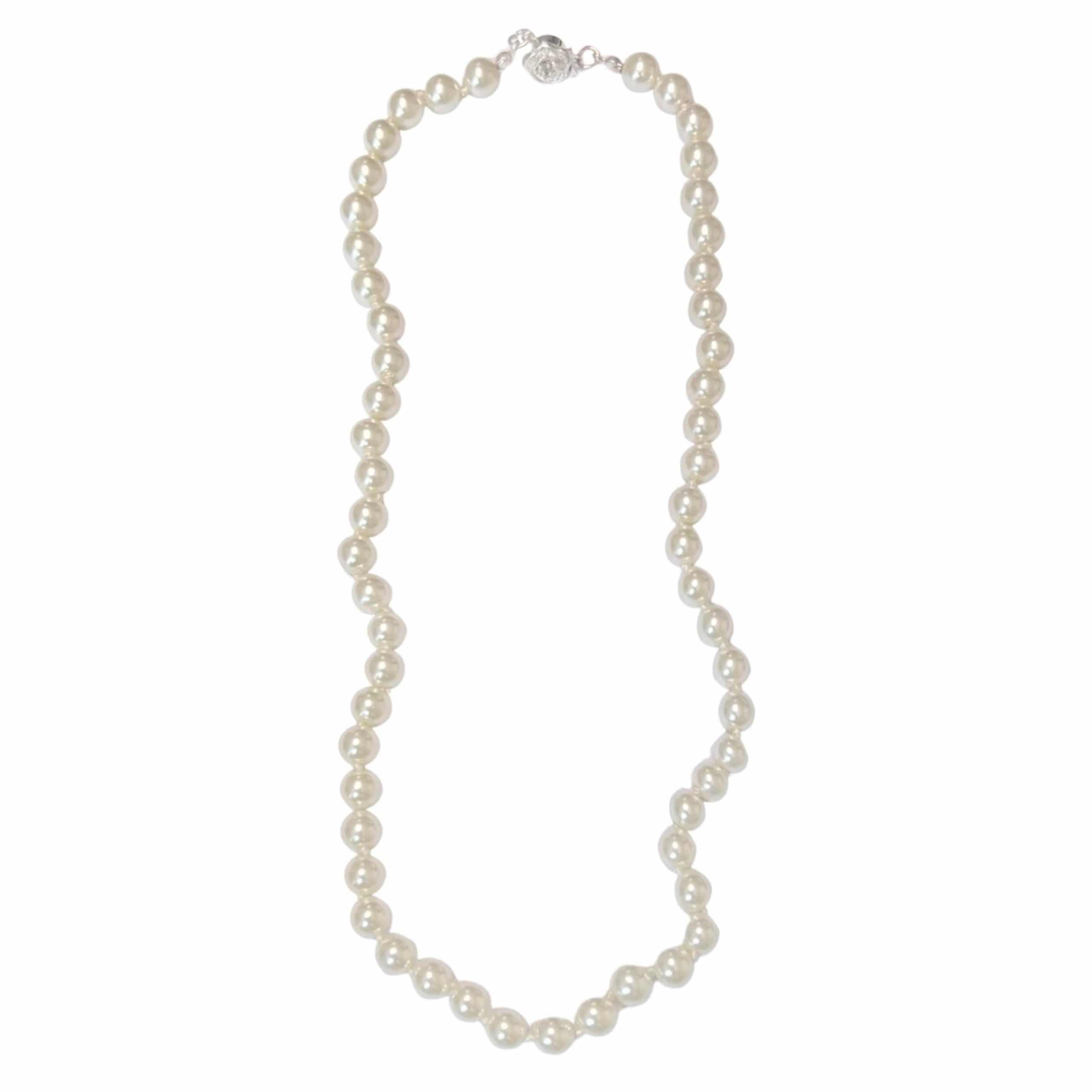 Classic Faux Pearl Necklace