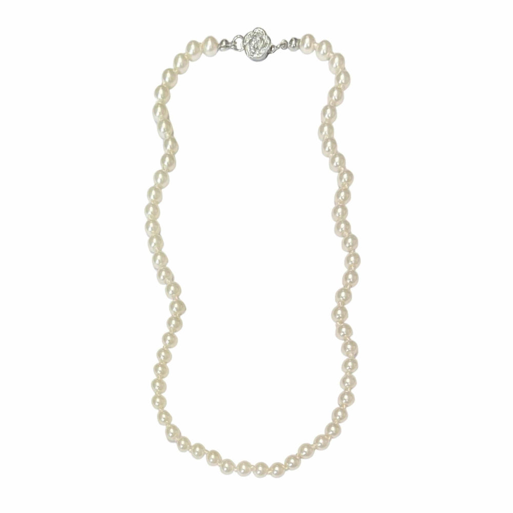 Classic Ivory Faux Pearl Necklace