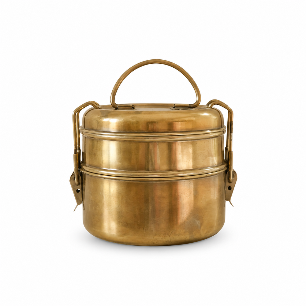 Antique Brass Tiffin Tin