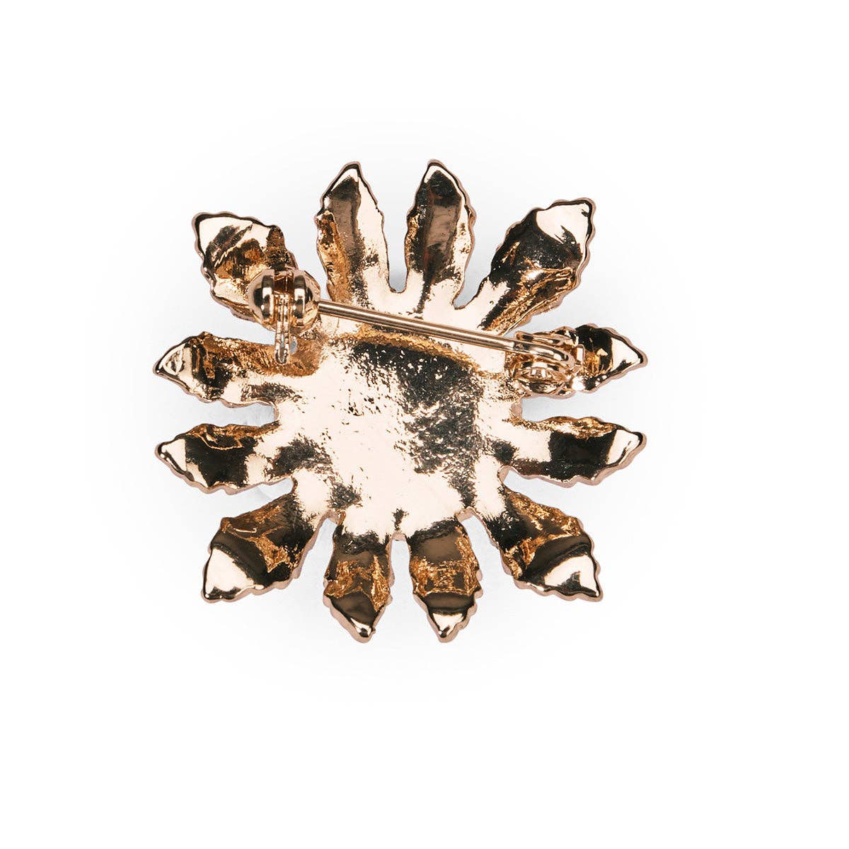 Sunflower 50s Pearl and Gold brooch - Pretty Kitty Fashion