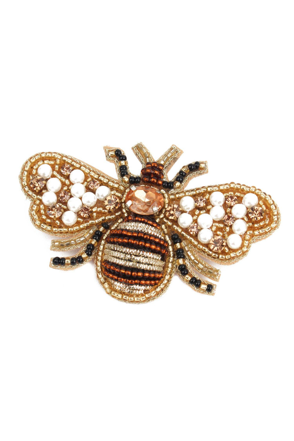 Gold Bee Brooch