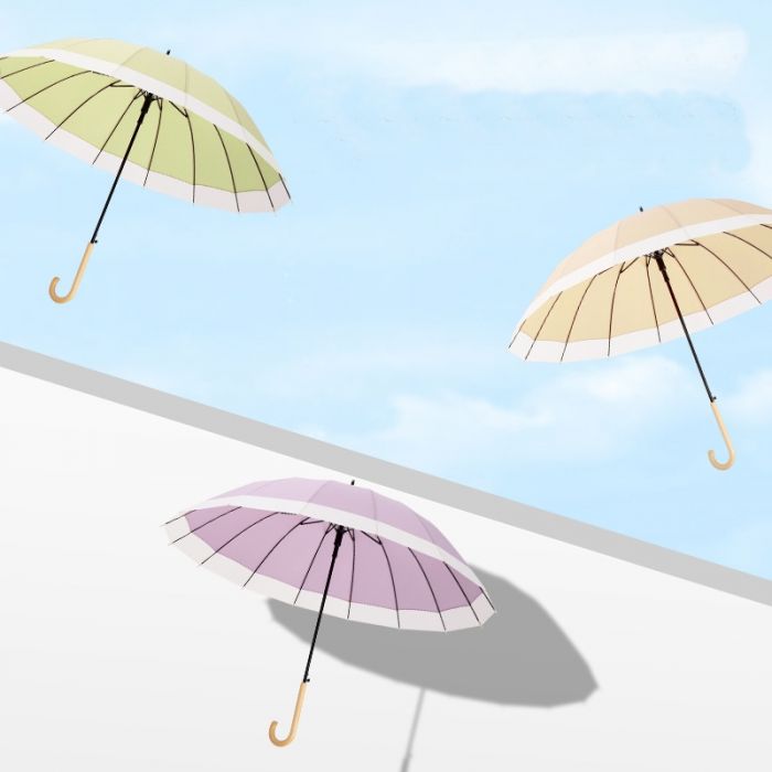 Two Tone Lilac Pastel Umbrella