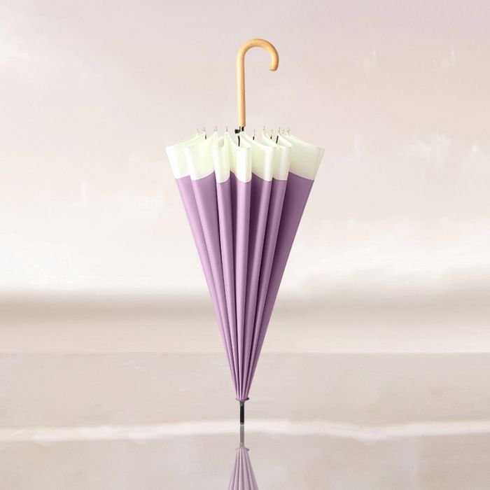 Two Tone Lilac Pastel Umbrella