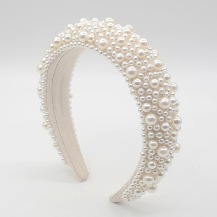 Chunky Faux Pearl Headband