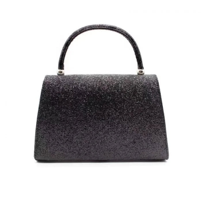 Sparkling Glitter Single Handle Clutch Handbag