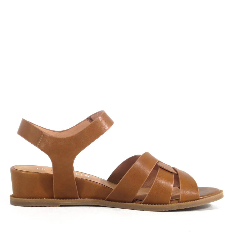 Chelsea Crew Tan Cage Toe Sandals