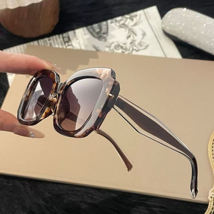 Brown Tortoiseshell Oversized Sunglasses