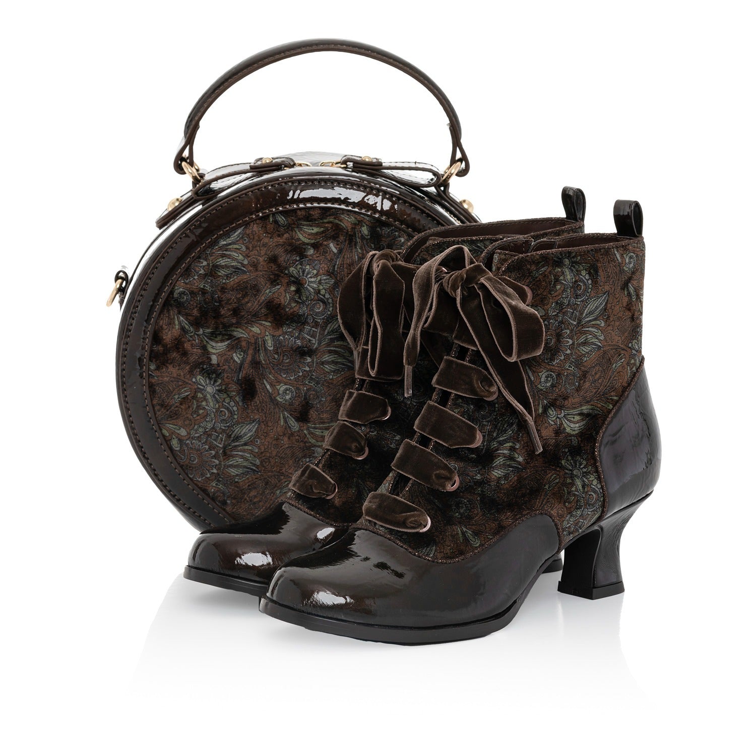 Ruby Shoo Beth Bronze Ankle Boot