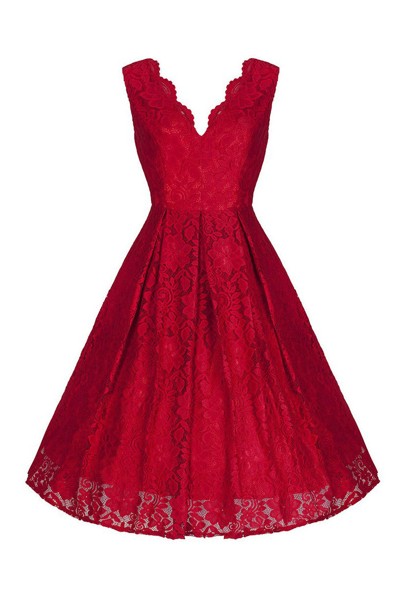 Lace 50s style dress shop