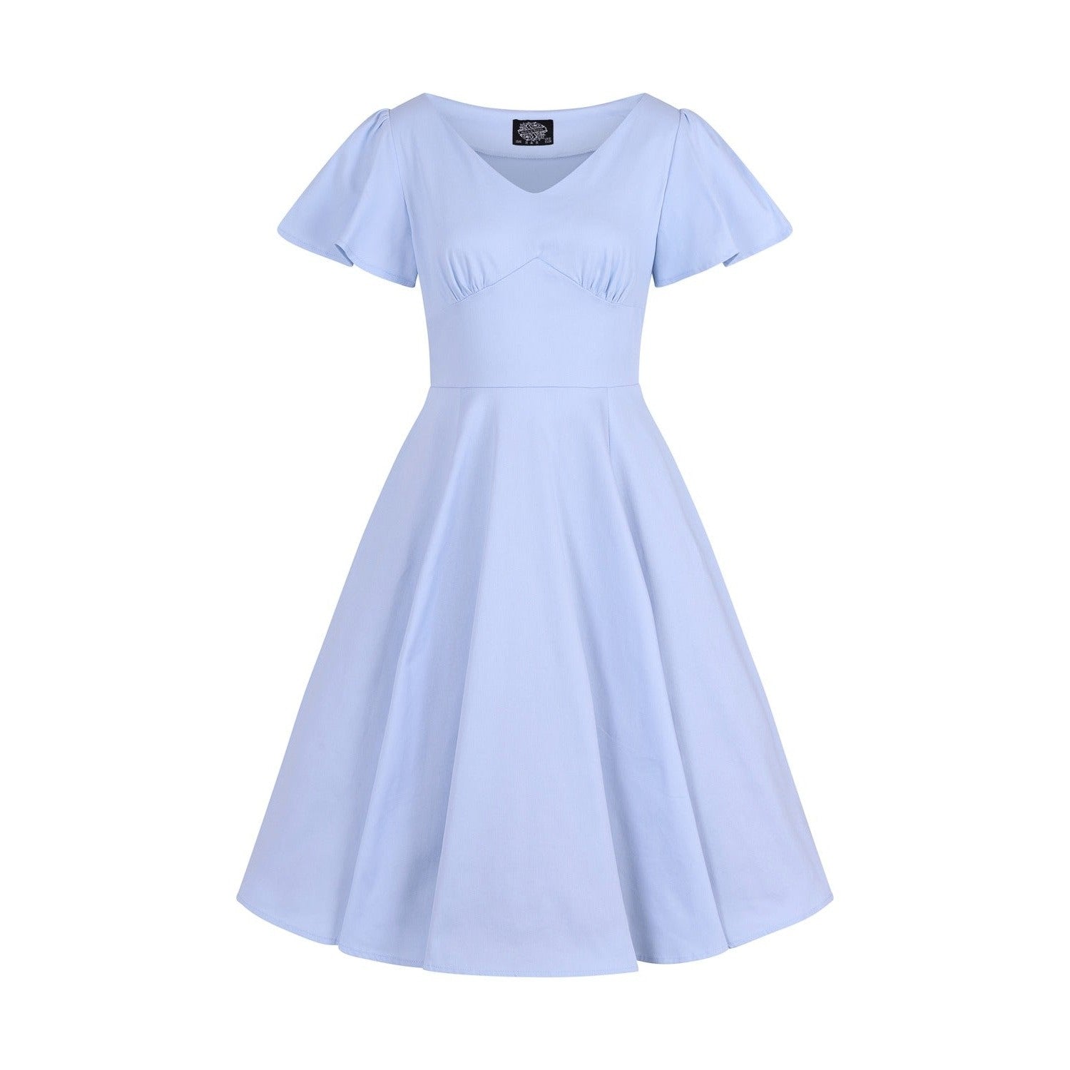 Light blue 2024 rockabilly dress