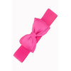 Hot Pink Vintage Bow Belt