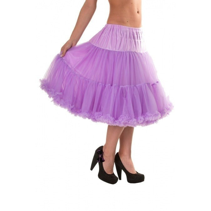 EXTRA VOLUME Lavender Net Vintage Rockabilly 50s Petticoat Skirt ...