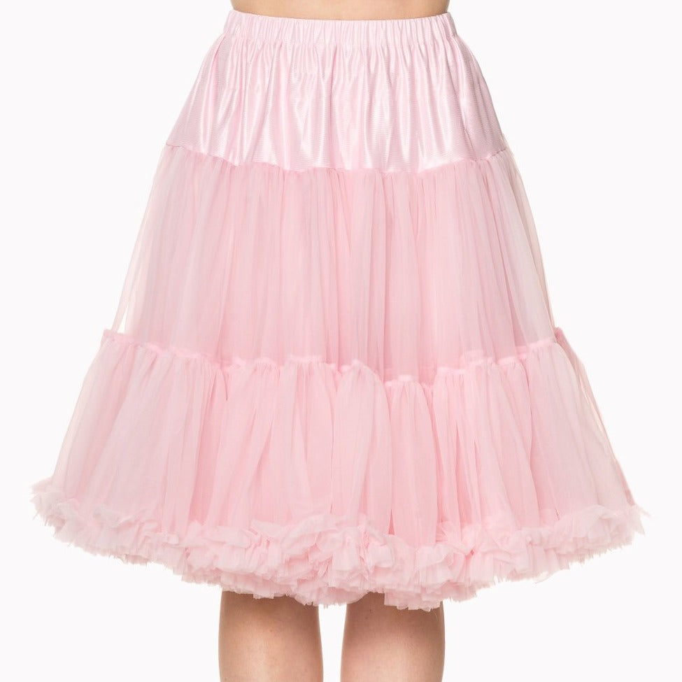 EXTRA VOLUME Pink Net Vintage Rockabilly 50s Petticoat Skirt