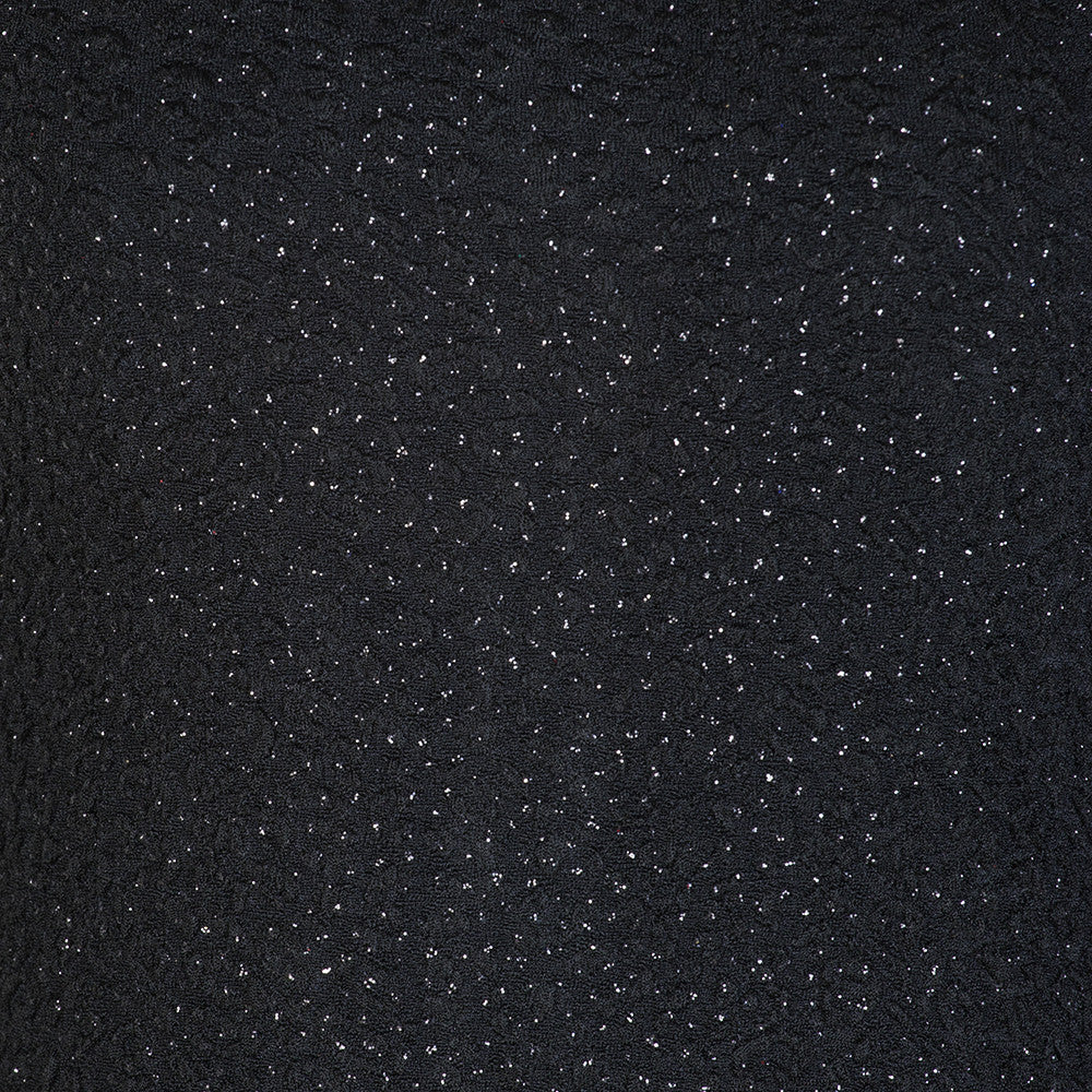 Black Bodycon Glitz Wiggle Dress - Pretty Kitty Fashion