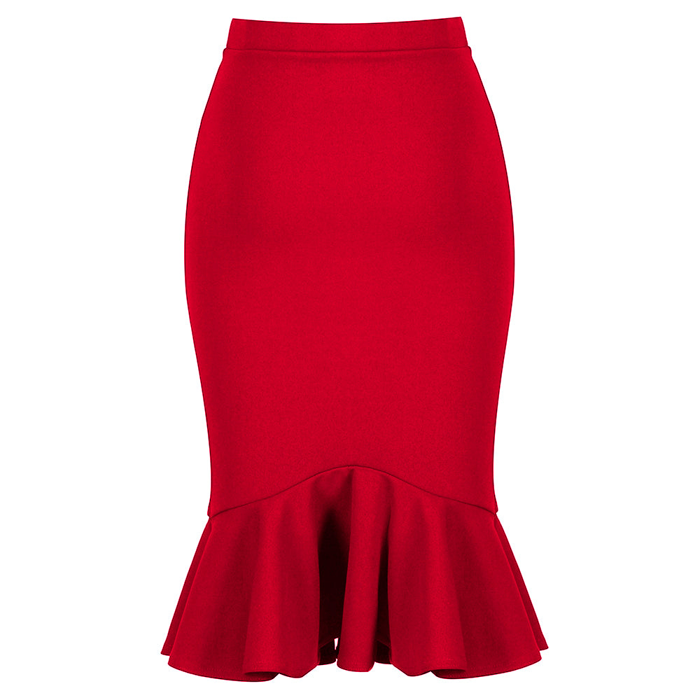 Fishtail shop jersey skirt