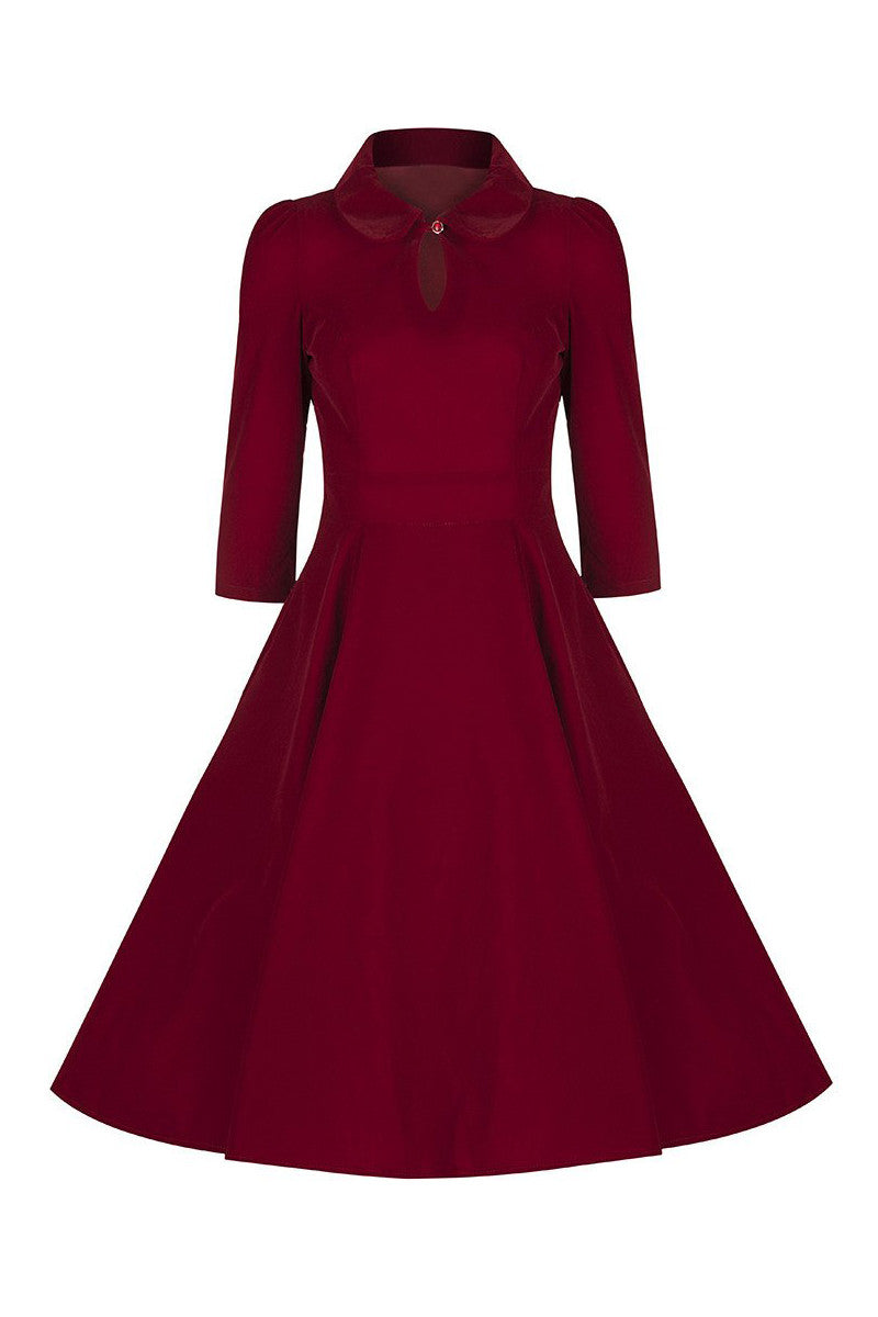 Glamorous velvet sale tea dress